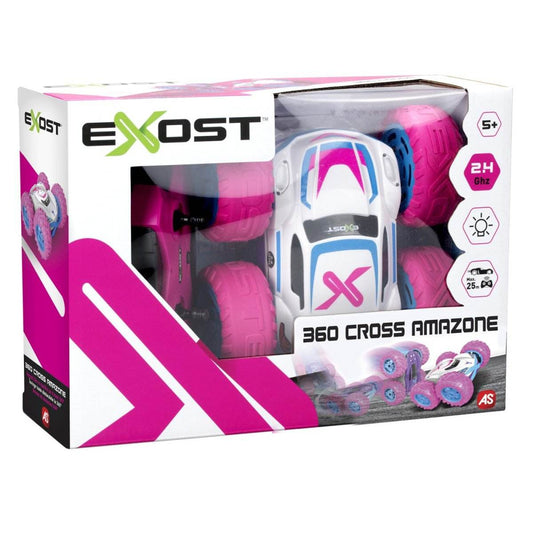 MASINA CU TELECOMANDA EXOST RC 1:18 360 CROSS LED AMAZONE - Atelieru' lui Mesterica