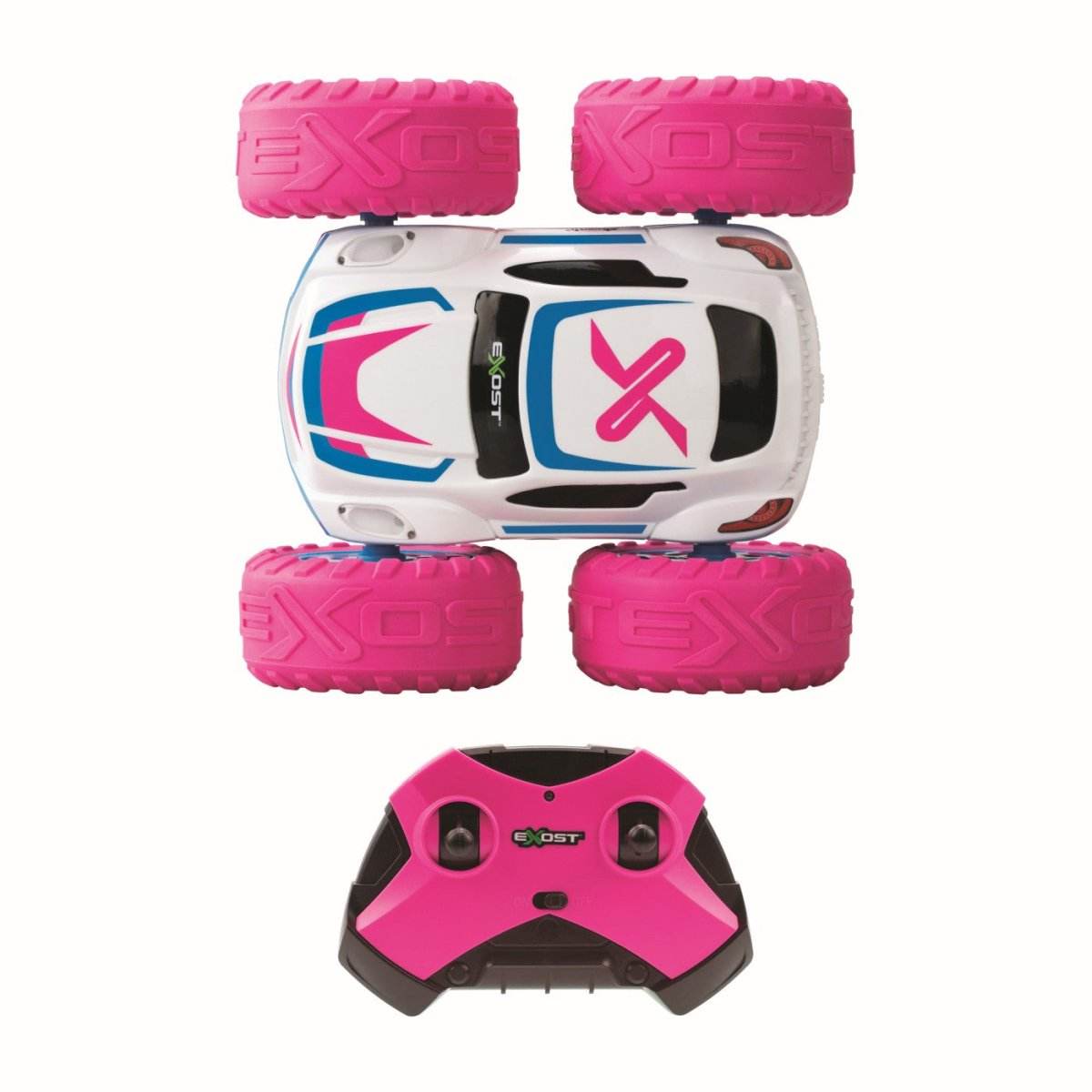 MASINA CU TELECOMANDA EXOST RC 1:18 360 CROSS LED AMAZONE - Atelieru' lui Mesterica