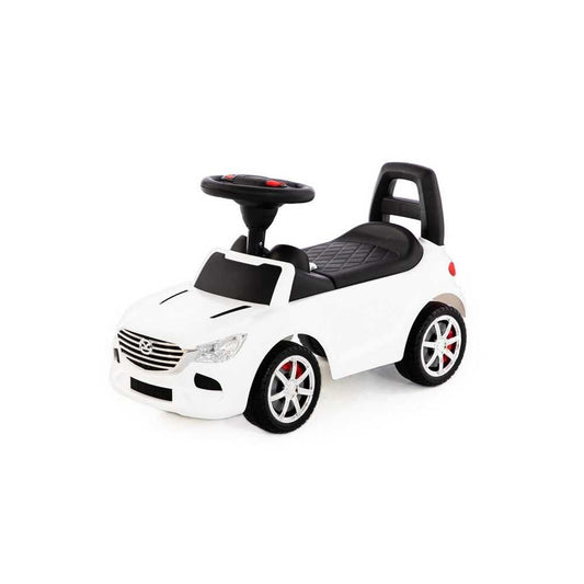 Masinuta - Supercar, alba, fara pedale, 66x28.5x30 cm, Polesie Atelieru' lui Mesterica | Jucarii, haine si incaltaminte pentru copii
