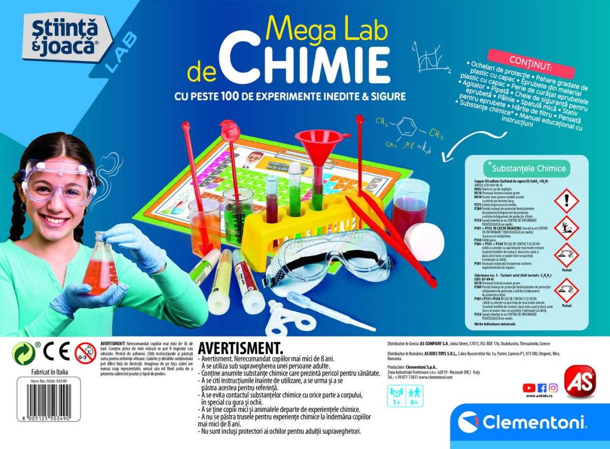 MEGA LAB DE CHIMIE STIINTA JOACA - Atelieru' lui Mesterica