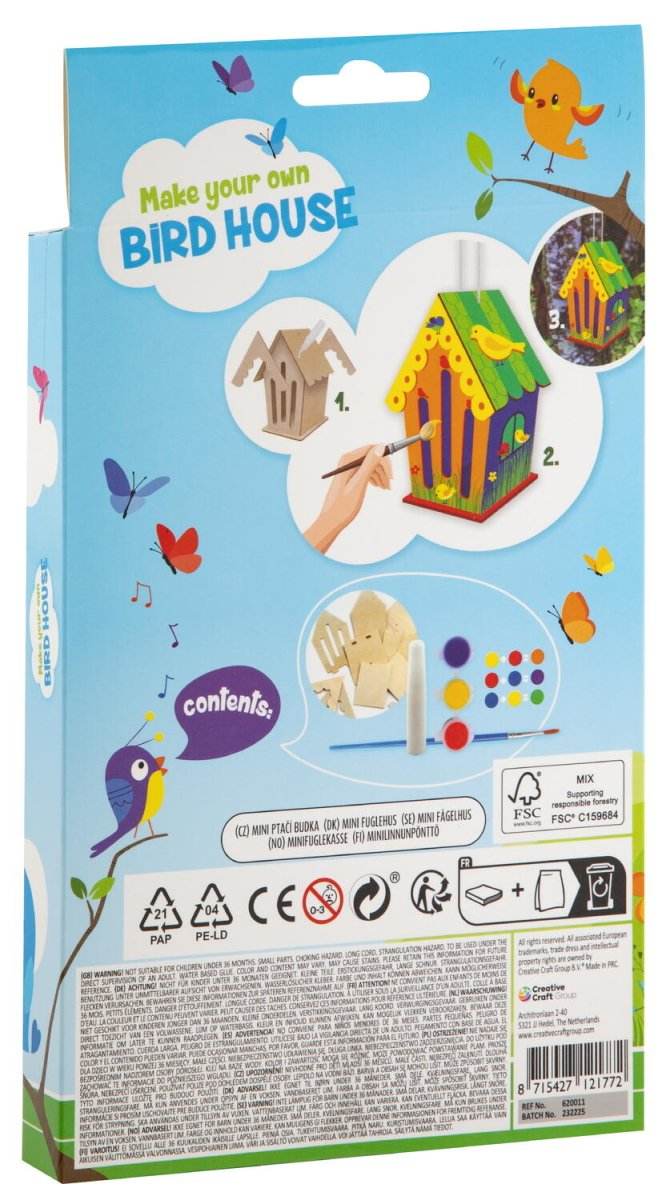 Mini casuta pasarilor - Atelieru' lui Mesterica