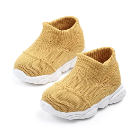 Mocasini tip adidas galben mustar