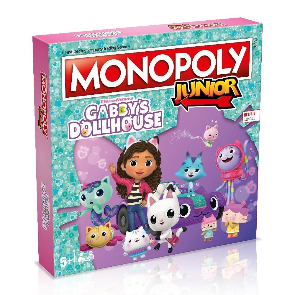 MONOPOLY JOC MONOPOLY JUNIOR GABBYS DOLLHOUSE - Atelieru' lui Mesterica