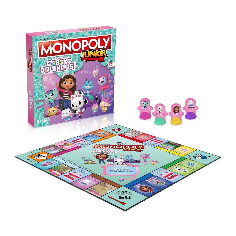 MONOPOLY JOC MONOPOLY JUNIOR GABBYS DOLLHOUSE - Atelieru' lui Mesterica