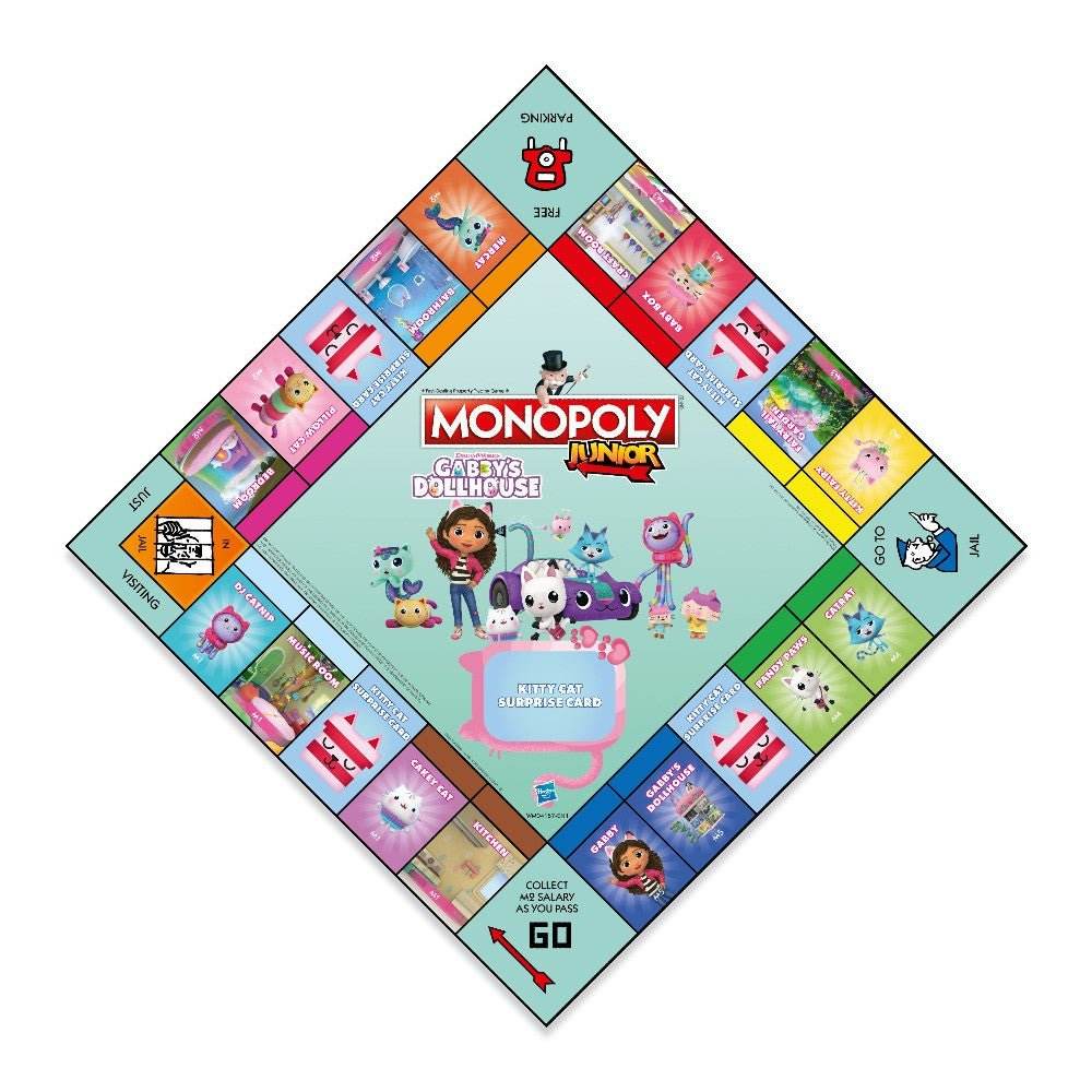 MONOPOLY JOC MONOPOLY JUNIOR GABBYS DOLLHOUSE - Atelieru' lui Mesterica