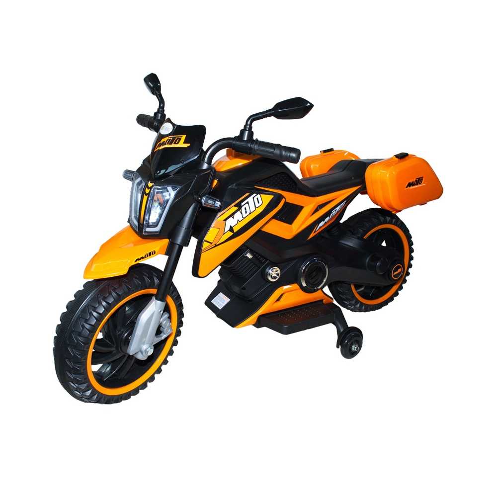 Motocicleta cu acumulator, 1 motor, 12V, 4A Atelieru' lui Mesterica | Jucarii, haine si incaltaminte pentru copii