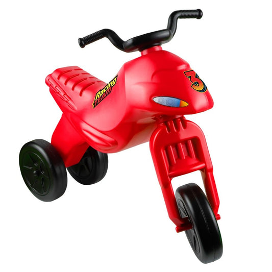 Motocicleta fara pedale, rosie - ROBENTOYS Atelieru' lui Mesterica | Jucarii, haine si incaltaminte pentru copii