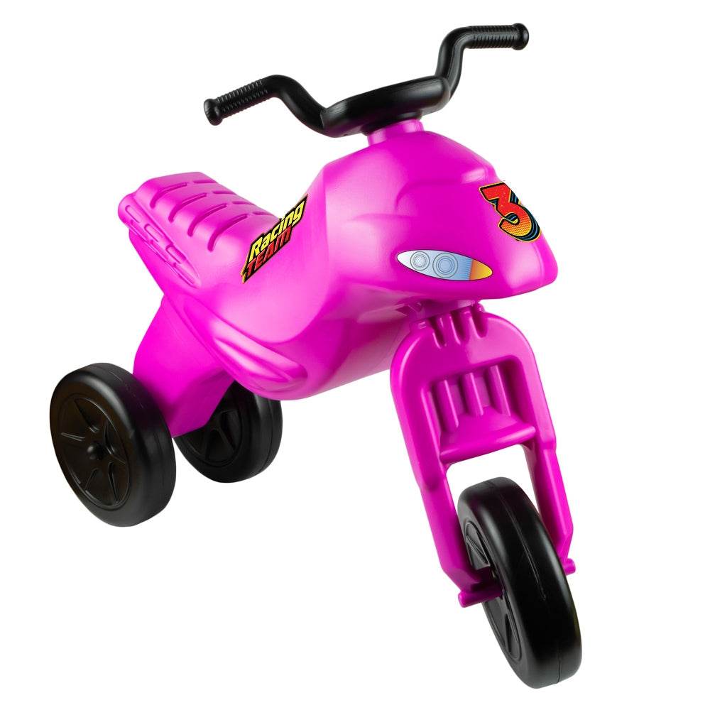 Motocicleta fara pedale, roz - ROBENTOYS Atelieru' lui Mesterica | Jucarii, haine si incaltaminte pentru copii