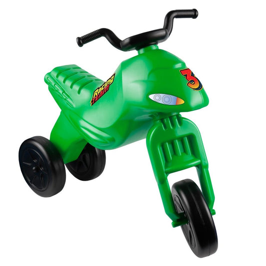 Motocicleta fara pedale, verde - ROBENTOYS Atelieru' lui Mesterica | Jucarii, haine si incaltaminte pentru copii