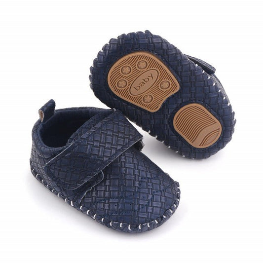Pantofiori eleganti bleumarine Atelieru' lui Mesterica | Jucarii, haine si incaltaminte pentru copii