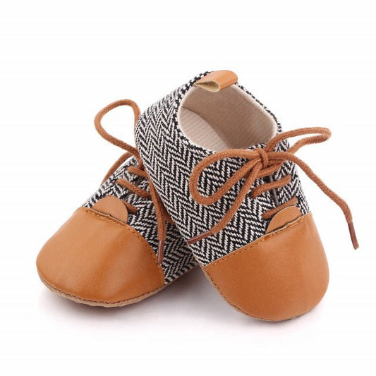 Pantofiori eleganti in zig zag Atelieru' lui Mesterica | Jucarii, haine si incaltaminte pentru copii