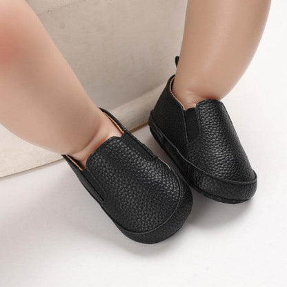 Pantofiori negri tip mocasini - Atelieru' lui Mesterica