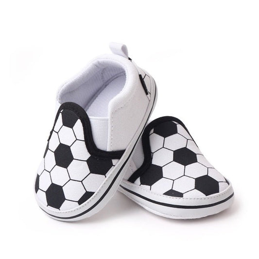 Pantofiori tip mocasini pentru baietei - Football Atelieru' lui Mesterica | Jucarii, haine si incaltaminte pentru copii