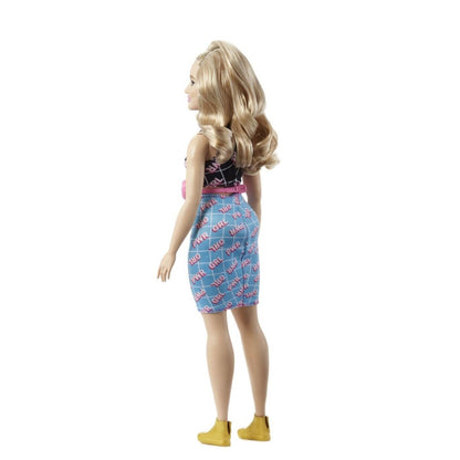 PAPUSA BARBIE FASHIONISTA BLONDA CU BORSETA ROZ Atelieru' lui Mesterica | Jucarii, haine si incaltaminte pentru copii