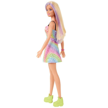 PAPUSA BARBIE FASHIONISTA BLONDA CU SUVITE MOV Atelieru' lui Mesterica | Jucarii, haine si incaltaminte pentru copii