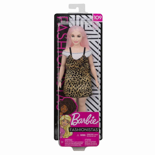 PAPUSA BARBIE FASHIONISTA CU PARUL ROZ Atelieru' lui Mesterica | Jucarii, haine si incaltaminte pentru copii