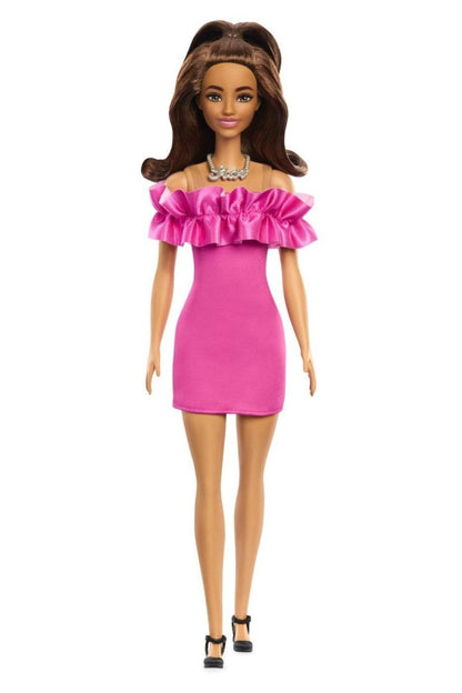 PAPUSA BARBIE FASHIONISTA SATENA CU ROCHIE ROZ Atelieru' lui Mesterica | Jucarii, haine si incaltaminte pentru copii