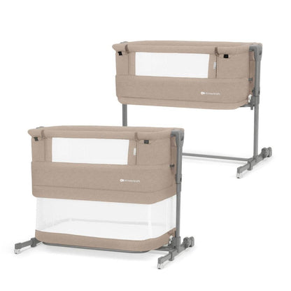 PATUT CO-SLEEPER KINDERKRAFT NESTE GROW, BEJ - Atelieru' lui Mesterica
