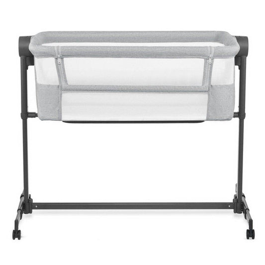 PATUT CO-SLEEPER KINDERKRAFT NESTE UP 2, GRI DESCHIS - Atelieru' lui Mesterica