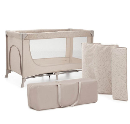 PATUT TRAVEL KINDERKRAFT JOY2, CU ACCESORII, BEIGE Atelieru' lui Mesterica | Jucarii, haine si incaltaminte pentru copii