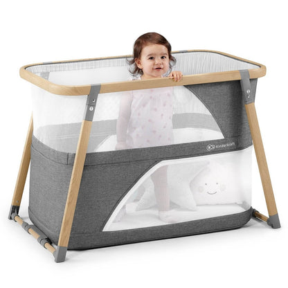 PATUT TRAVEL KINDERKRAFT SOFI, 4 IN 1, GREY Atelieru' lui Mesterica | Jucarii, haine si incaltaminte pentru copii