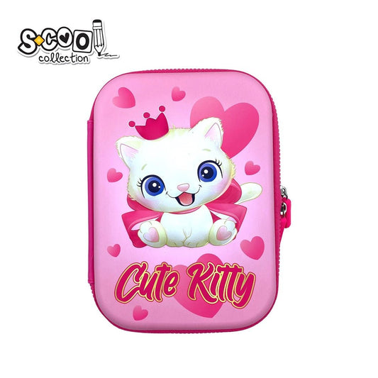 Penar neechipat 3D, CUTE KITTY, 22.5x15.5x5.2 cm - S - COOL Atelieru' lui Mesterica | Jucarii, haine si incaltaminte pentru copii