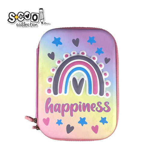Penar neechipat 3D, HAPPINESS, 22.5x15.5x5.2 cm - S - COOL Atelieru' lui Mesterica | Jucarii, haine si incaltaminte pentru copii