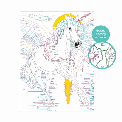 PICTEAZA SI INRAMEAZA UNICORNUL MAGIC - Atelieru' lui Mesterica