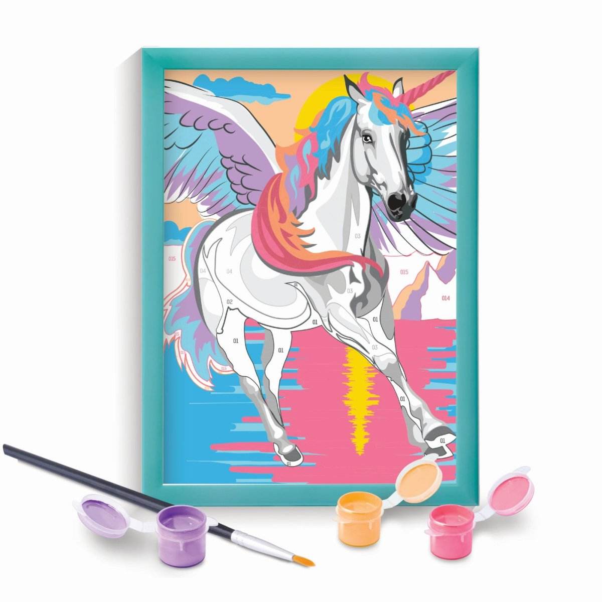 PICTEAZA SI INRAMEAZA UNICORNUL MAGIC - Atelieru' lui Mesterica