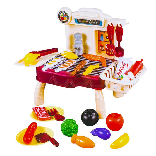 Play set barbeque Atelieru' lui Mesterica | Jucarii, haine si incaltaminte pentru copii