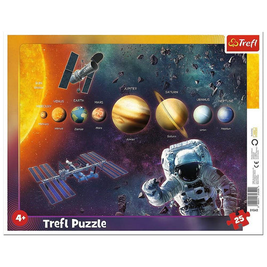 PUZZLE 25 PLANSA SISTEMUL SOLAR - Atelieru' lui Mesterica