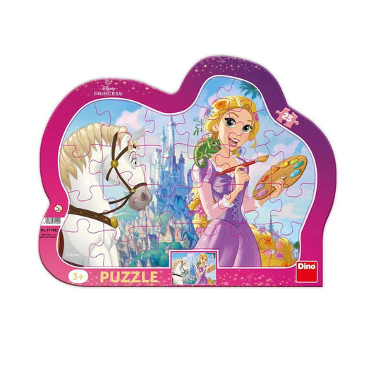 Puzzle cu rama - Rapunzel (25 piese) Atelieru' lui Mesterica | Jucarii, haine si incaltaminte pentru copii