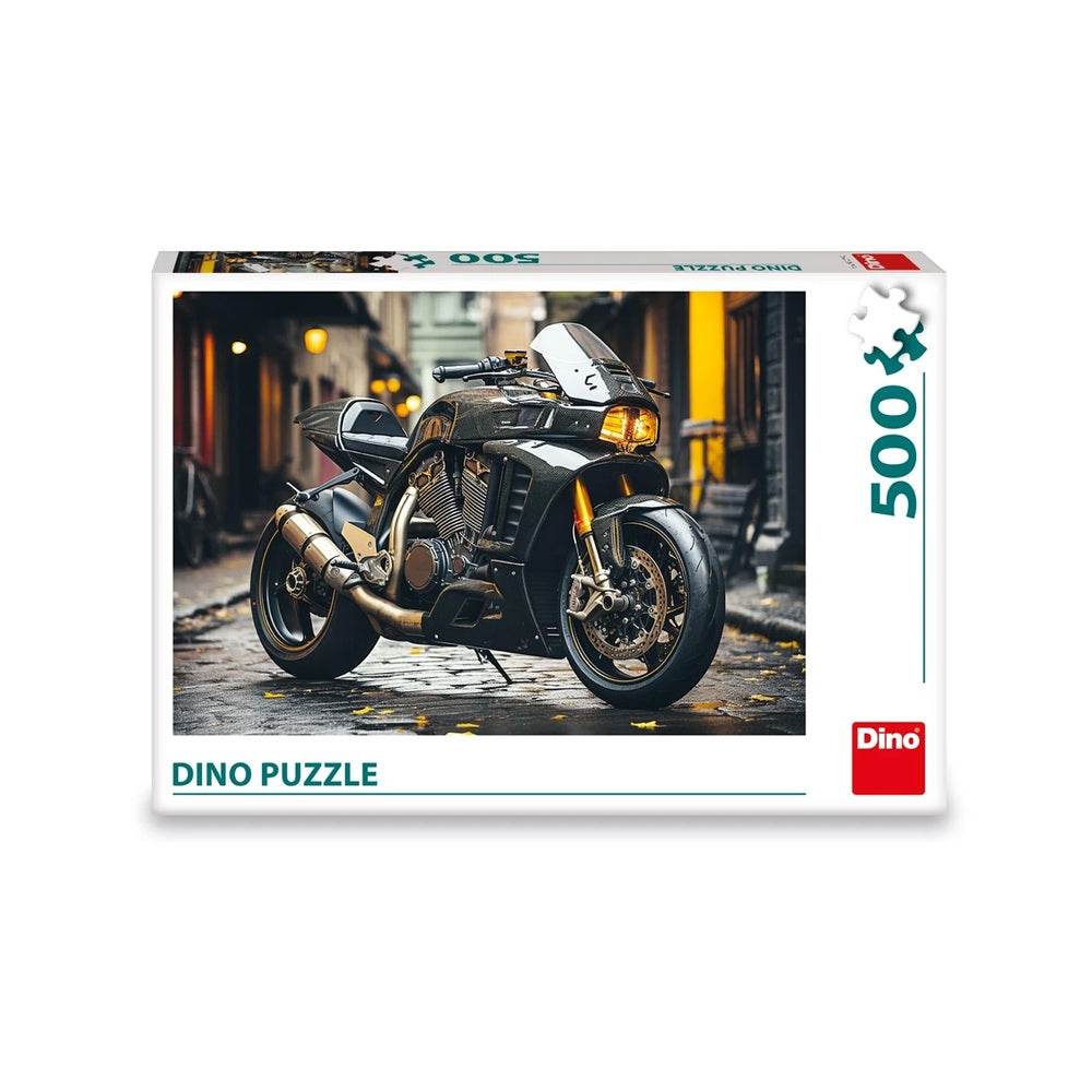 Puzzle Motocicleta, 500 piese - DINO TOYS Atelieru' lui Mesterica | Jucarii, haine si incaltaminte pentru copii