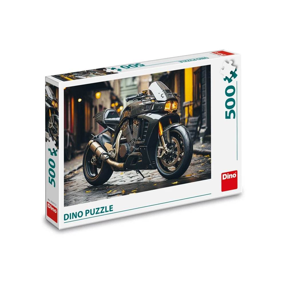 Puzzle Motocicleta, 500 piese - DINO TOYS Atelieru' lui Mesterica | Jucarii, haine si incaltaminte pentru copii