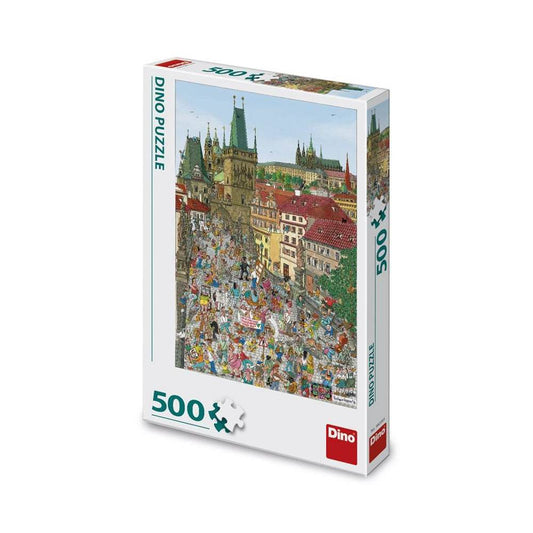 Puzzle Tower Bridge, 500 piese - DINO TOYS - Atelieru' lui Mesterica