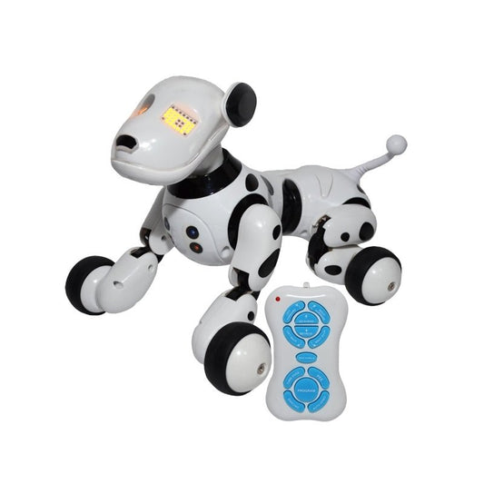 Robot catel, vorbitor, cu RC, AC, 24x18x18 cm Atelieru' lui Mesterica | Jucarii, haine si incaltaminte pentru copii