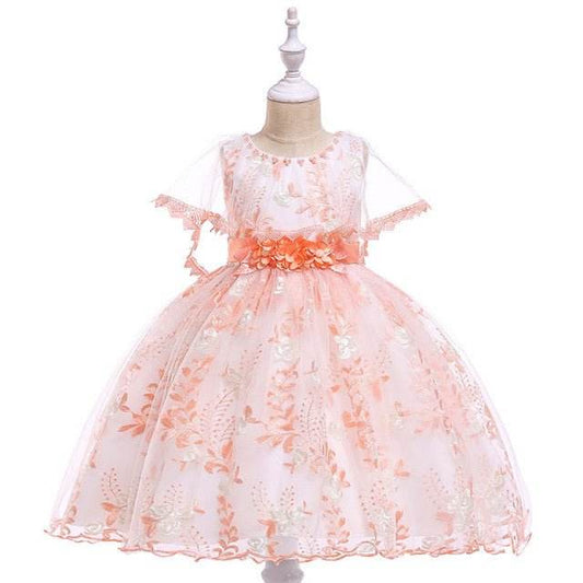 Rochie ocazie - Orange royal collection - Atelieru' lui Mesterica