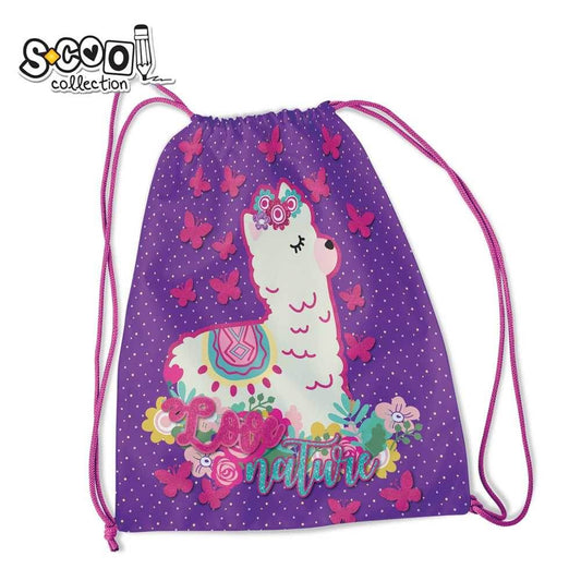Sac sport LOVE NATURE, 46X35.5 cm - S - COOL Atelieru' lui Mesterica | Jucarii, haine si incaltaminte pentru copii