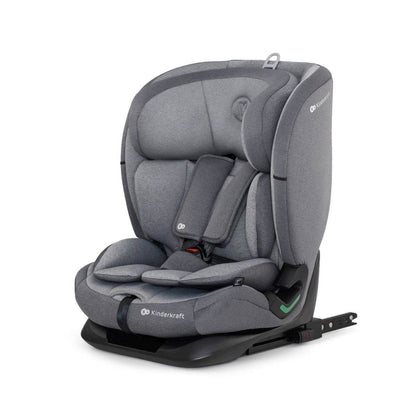 SCAUN AUTO I - SIZE, 76 - 150 CM, KINDERKRAFT ONETO 3, ISOFIX, COOL GREY Atelieru' lui Mesterica | Jucarii, haine si incaltaminte pentru copii