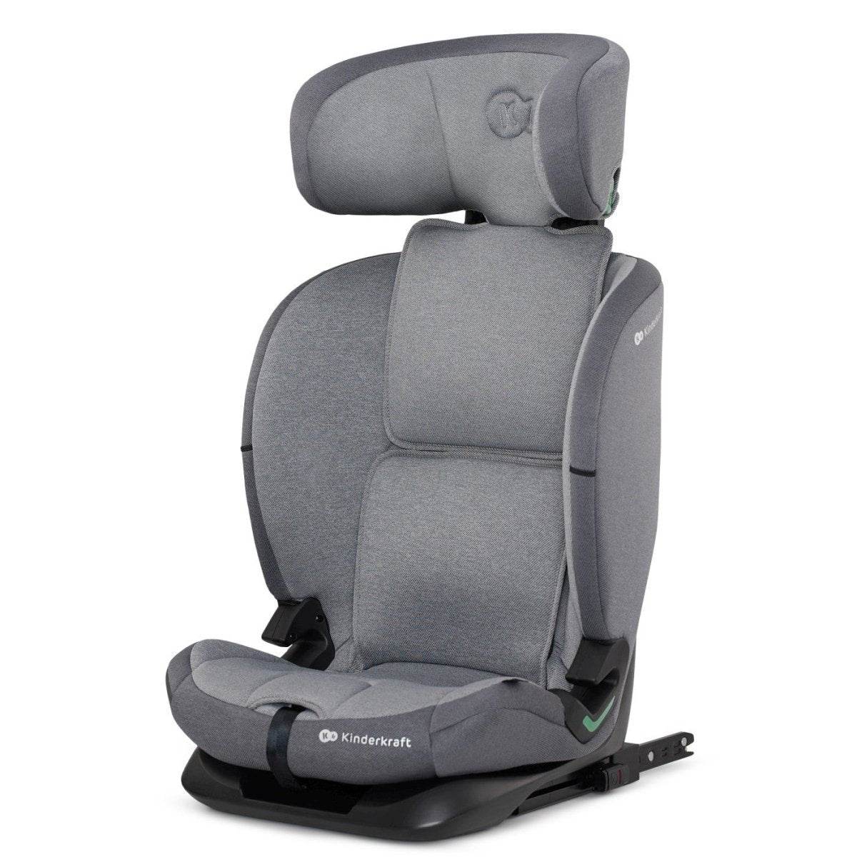 SCAUN AUTO I - SIZE, 76 - 150 CM, KINDERKRAFT ONETO 3, ISOFIX, COOL GREY Atelieru' lui Mesterica | Jucarii, haine si incaltaminte pentru copii