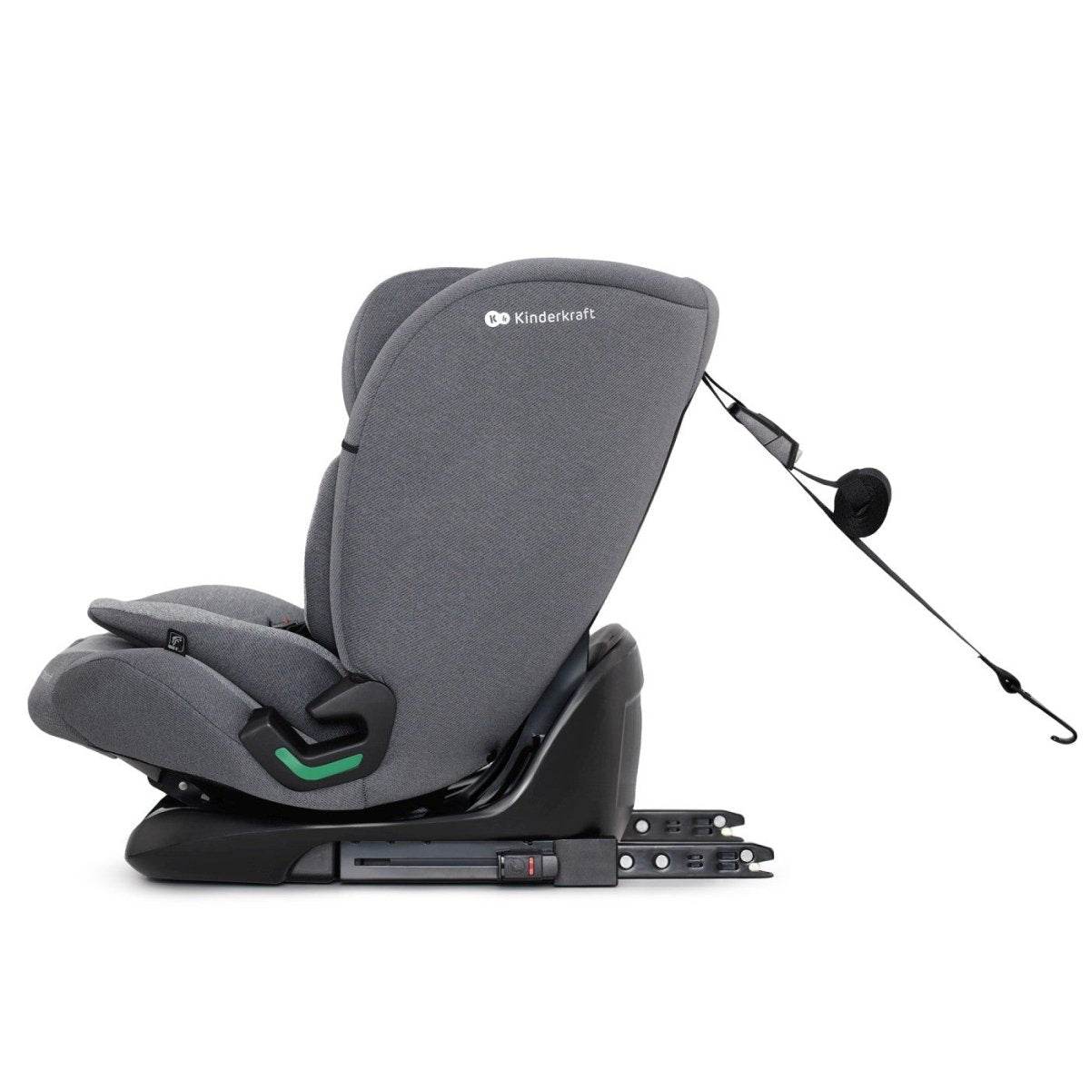 SCAUN AUTO I - SIZE, 76 - 150 CM, KINDERKRAFT ONETO 3, ISOFIX, COOL GREY Atelieru' lui Mesterica | Jucarii, haine si incaltaminte pentru copii