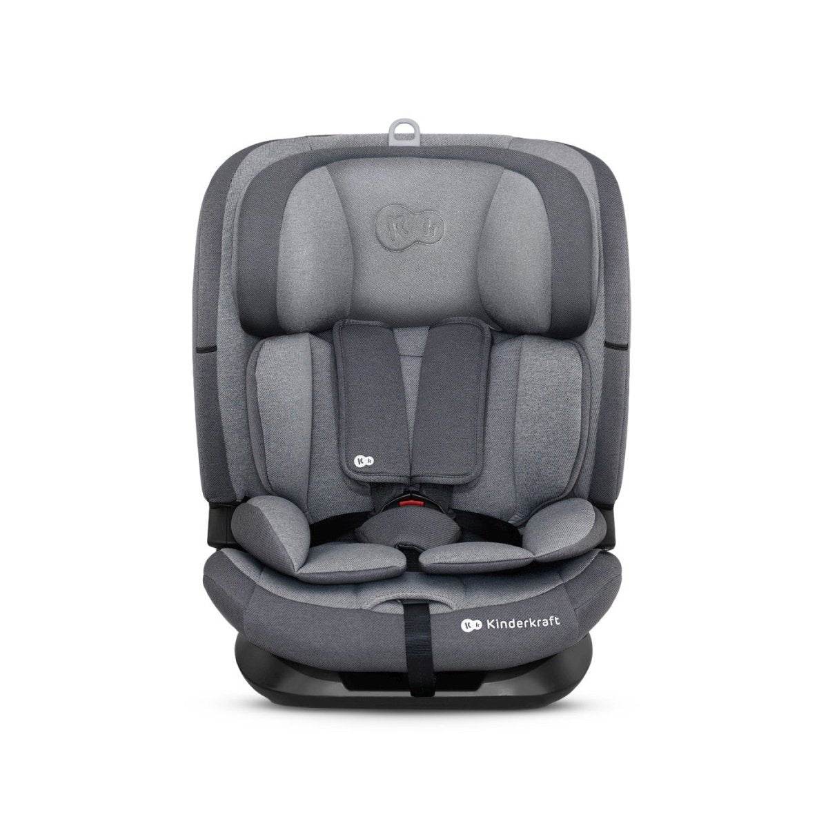 SCAUN AUTO I - SIZE, 76 - 150 CM, KINDERKRAFT ONETO 3, ISOFIX, COOL GREY Atelieru' lui Mesterica | Jucarii, haine si incaltaminte pentru copii