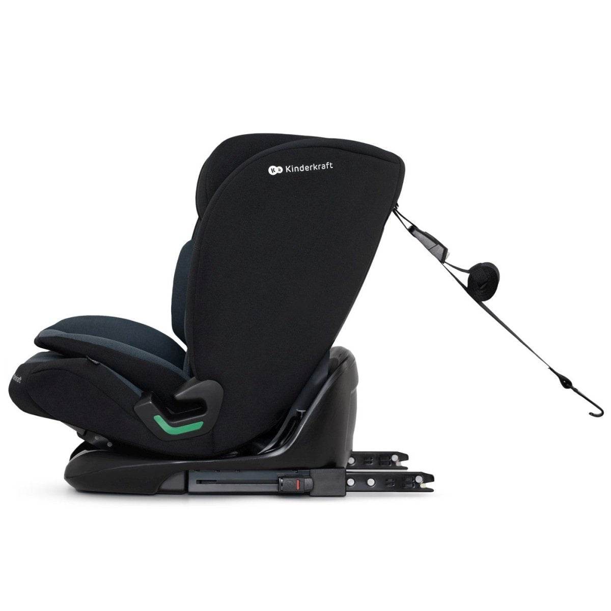 SCAUN AUTO I - SIZE, 76 - 150 CM, KINDERKRAFT ONETO 3, ISOFIX, GRAPHITE BLACK Atelieru' lui Mesterica | Jucarii, haine si incaltaminte pentru copii