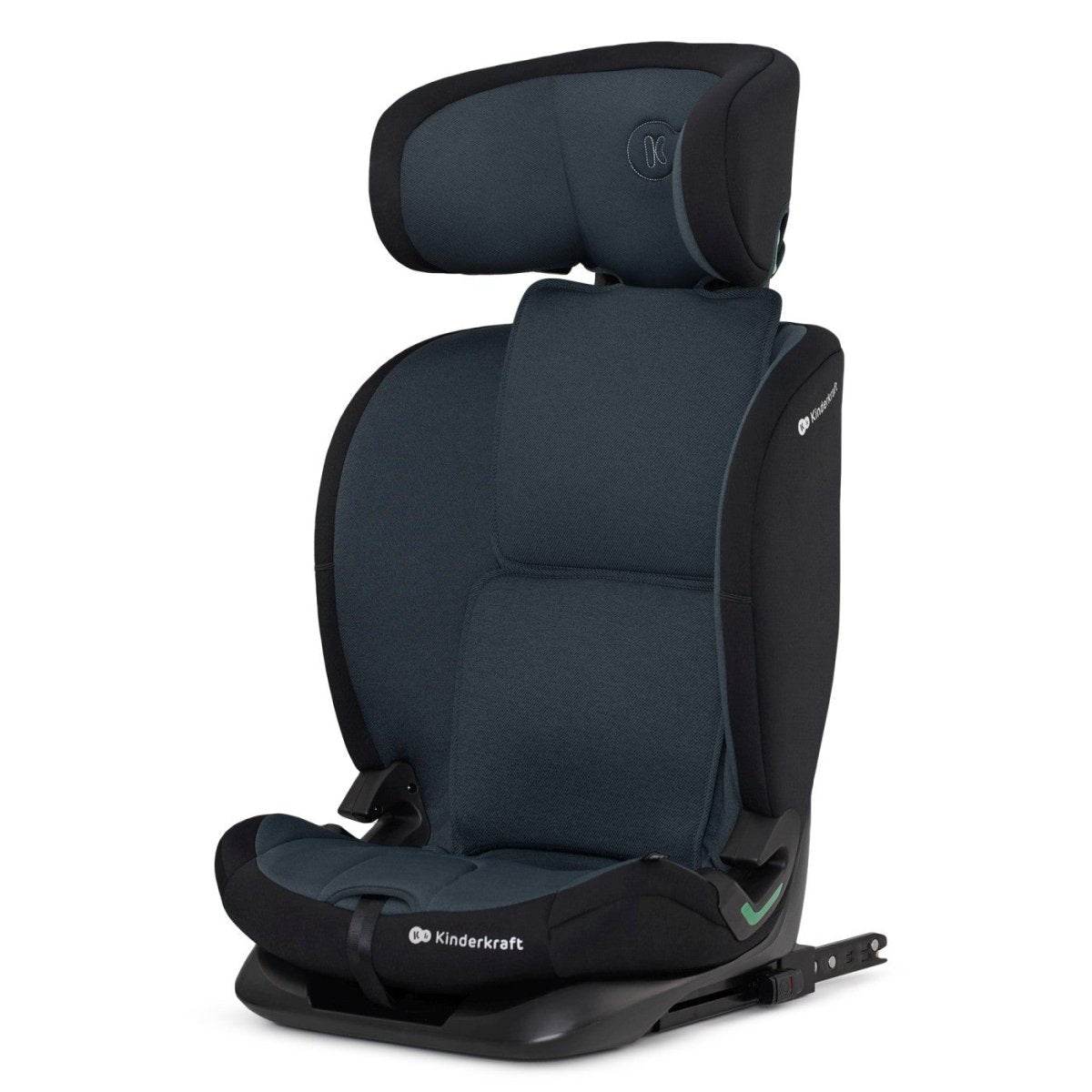 SCAUN AUTO I - SIZE, 76 - 150 CM, KINDERKRAFT ONETO 3, ISOFIX, GRAPHITE BLACK Atelieru' lui Mesterica | Jucarii, haine si incaltaminte pentru copii