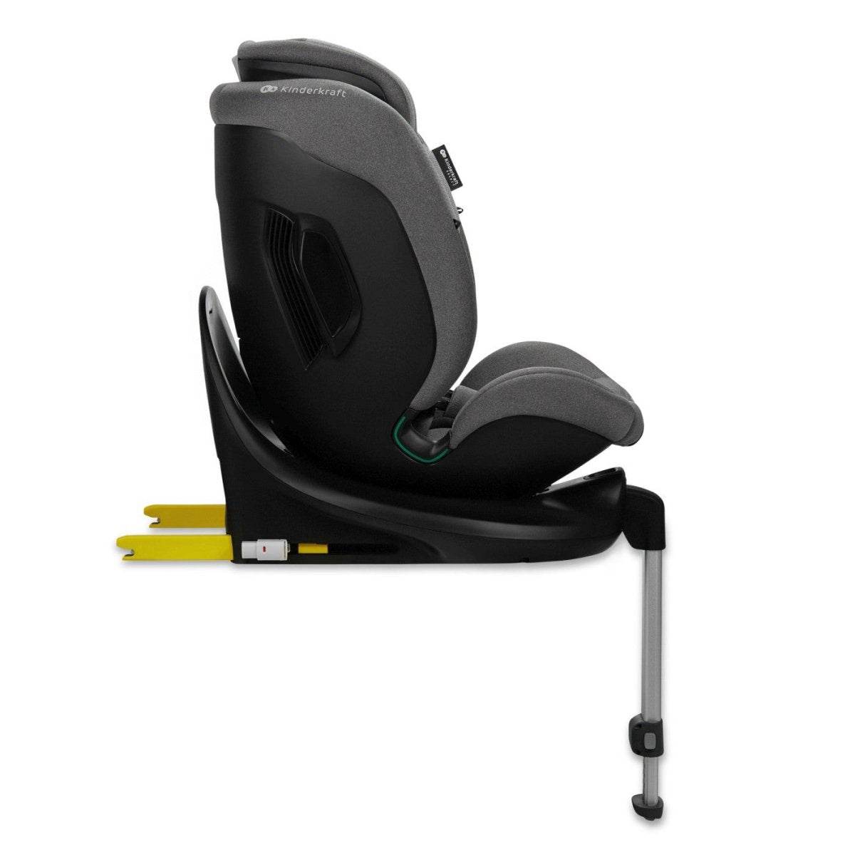 SCAUN AUTO KINDERKRAFT I - FIX, I - SIZE 40 - 150 CM, COOL GREY Atelieru' lui Mesterica | Jucarii, haine si incaltaminte pentru copii