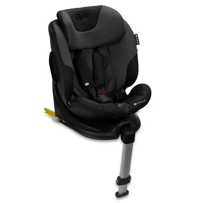 SCAUN AUTO KINDERKRAFT I-FIX, I-SIZE 40-150 CM, GRAPHITE BLACK - Atelieru' lui Mesterica