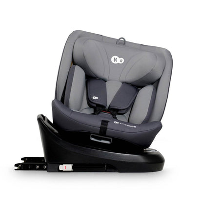 SCAUN AUTO KINDERKRAFT I - GROW I - SIZE 40 - 150 CM, GREY Atelieru' lui Mesterica | Jucarii, haine si incaltaminte pentru copii