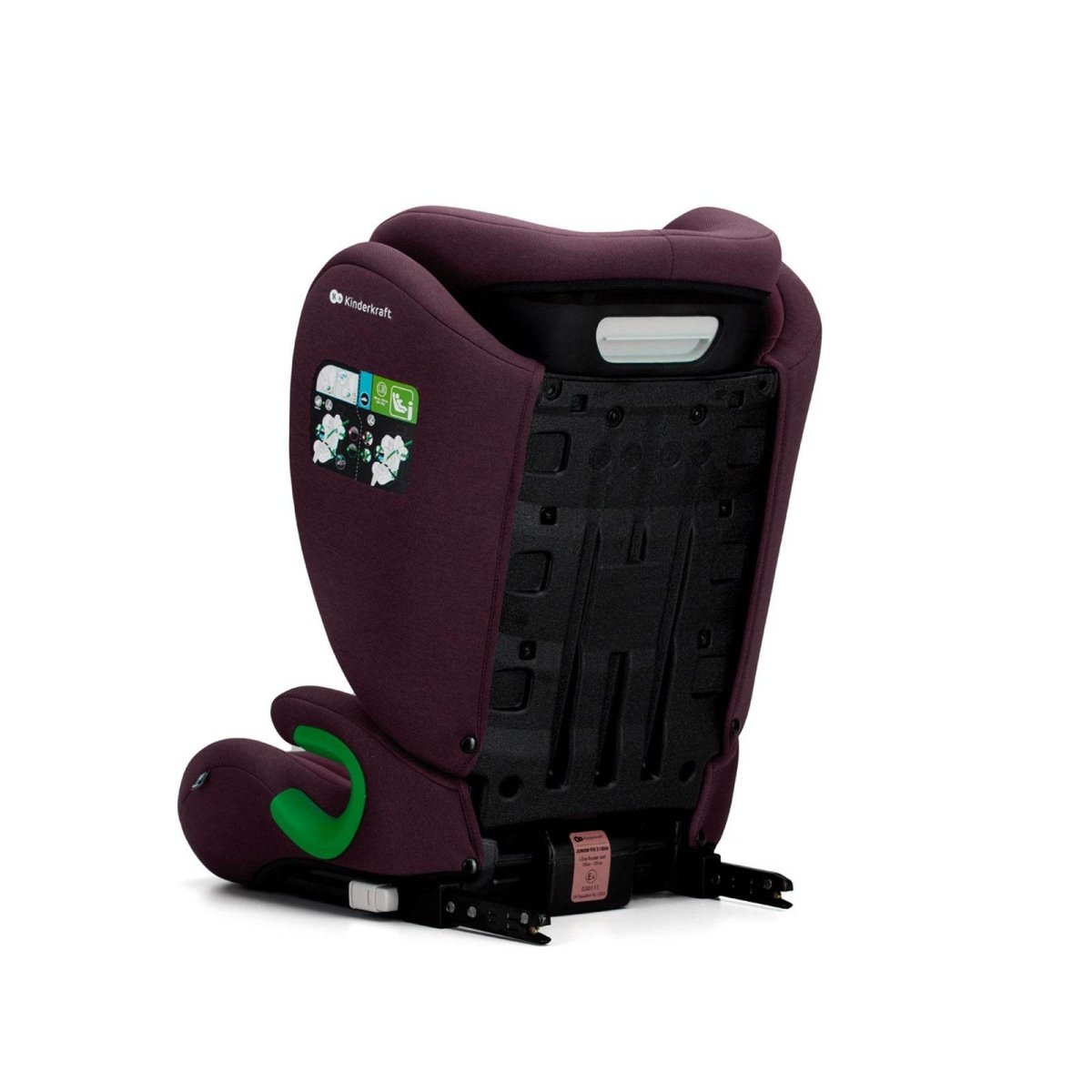 SCAUN AUTO KINDERKRAFT JUNIOR FIX2, I - SIZE 100 - 150 CM, CHERRY RED Atelieru' lui Mesterica | Jucarii, haine si incaltaminte pentru copii