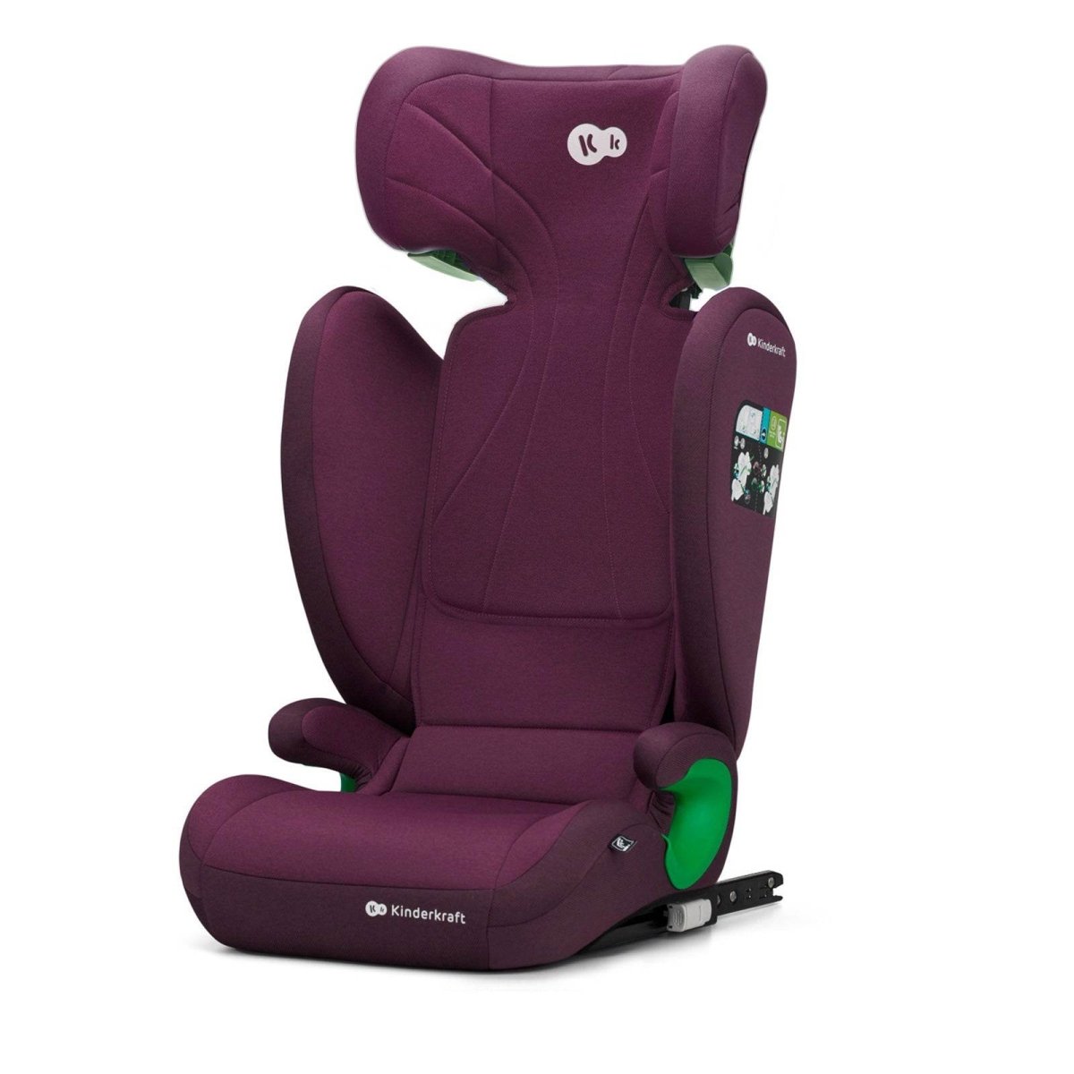 SCAUN AUTO KINDERKRAFT JUNIOR FIX2, I - SIZE 100 - 150 CM, CHERRY RED Atelieru' lui Mesterica | Jucarii, haine si incaltaminte pentru copii