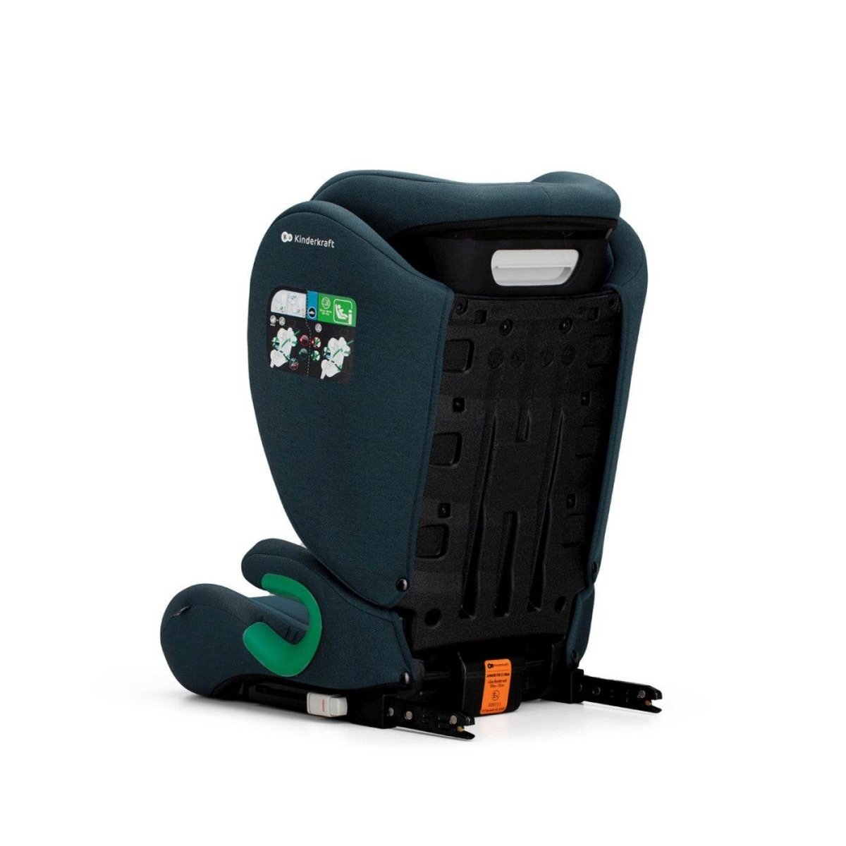 SCAUN AUTO KINDERKRAFT JUNIOR FIX2, I - SIZE 100 - 150 CM, HARBOR BLUE Atelieru' lui Mesterica | Jucarii, haine si incaltaminte pentru copii